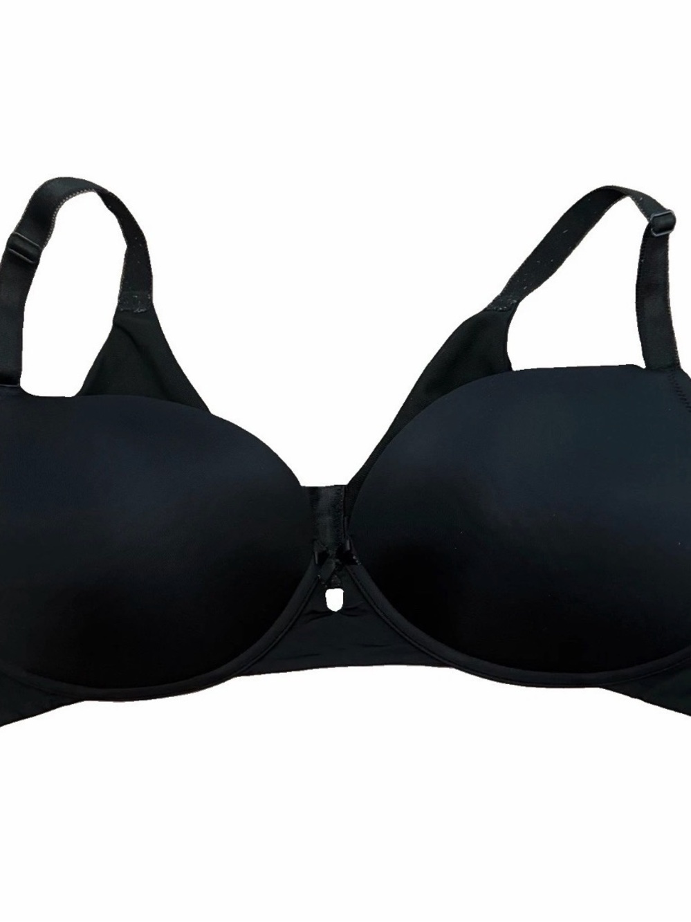 Torrid Curve 360 Back Smoothing T-Shirt Bra 42D Wireless Demi Padded Black